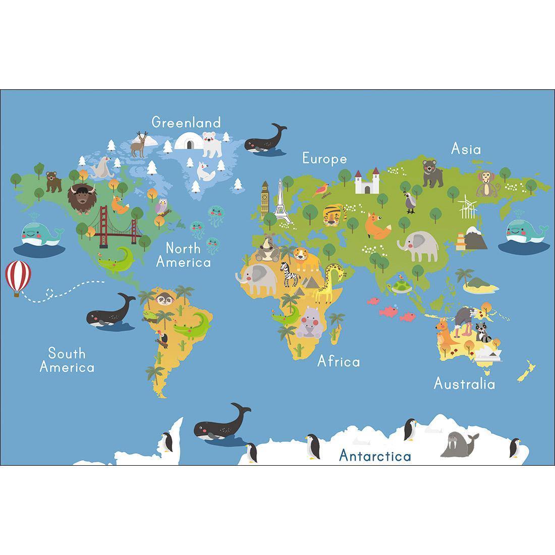 Nursery World Map