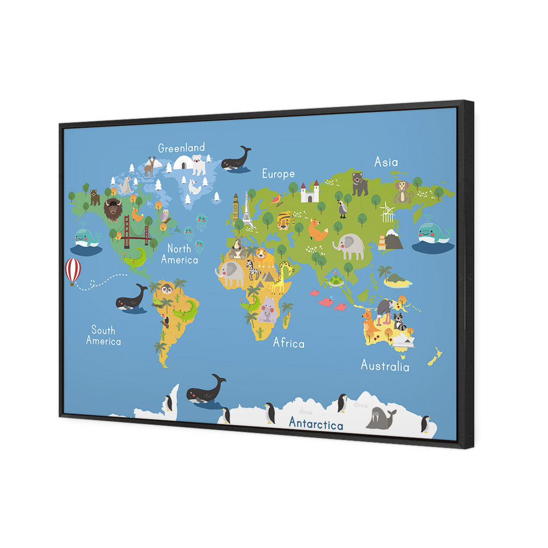 Nursery World Map