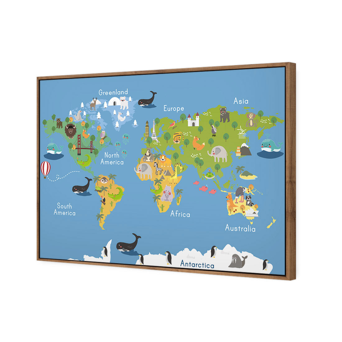 Nursery World Map