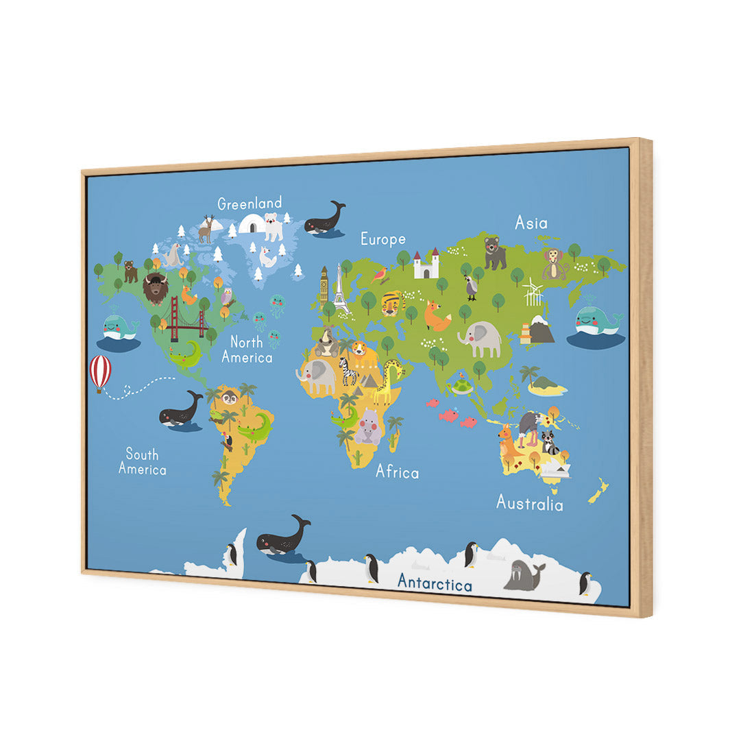 Nursery World Map