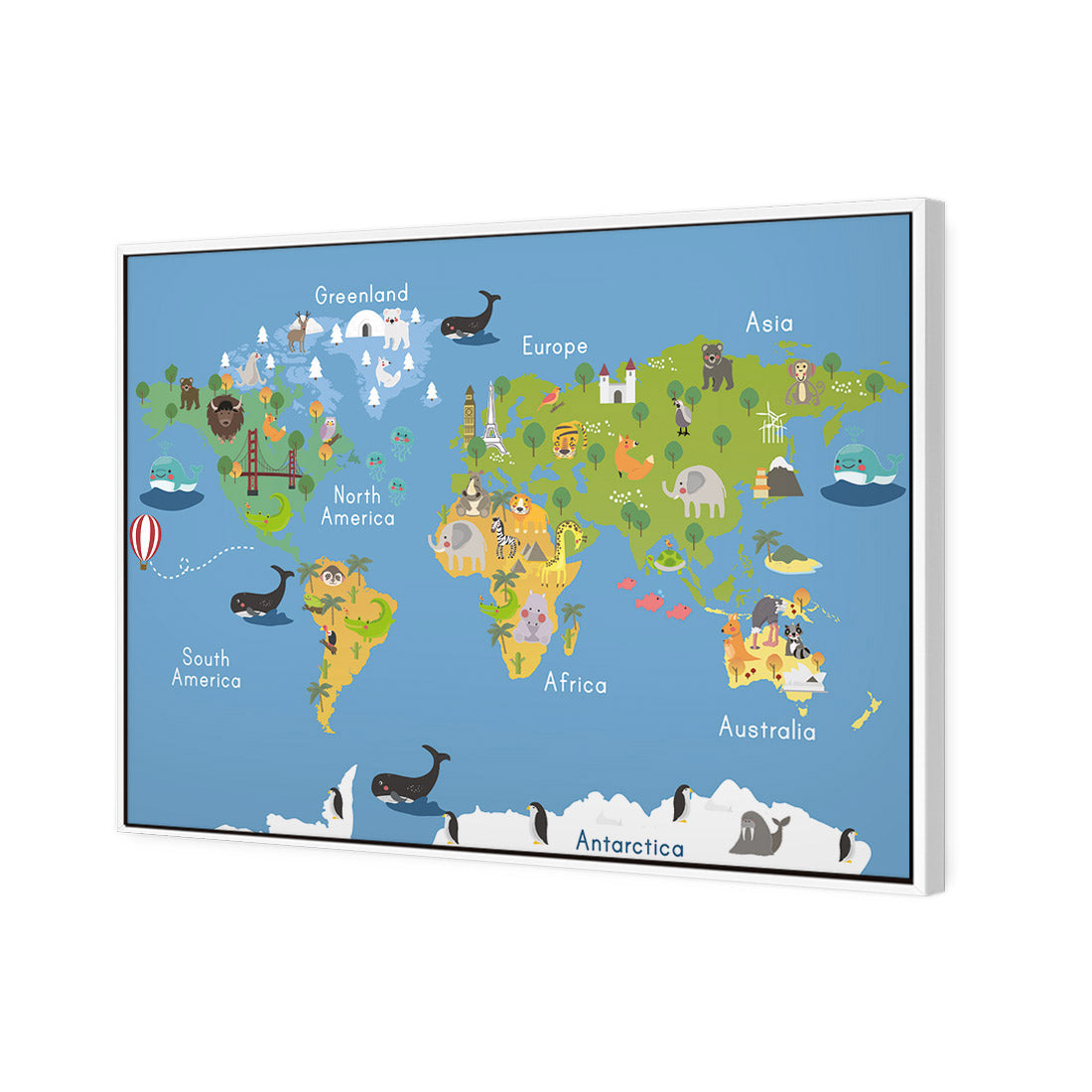 Nursery World Map