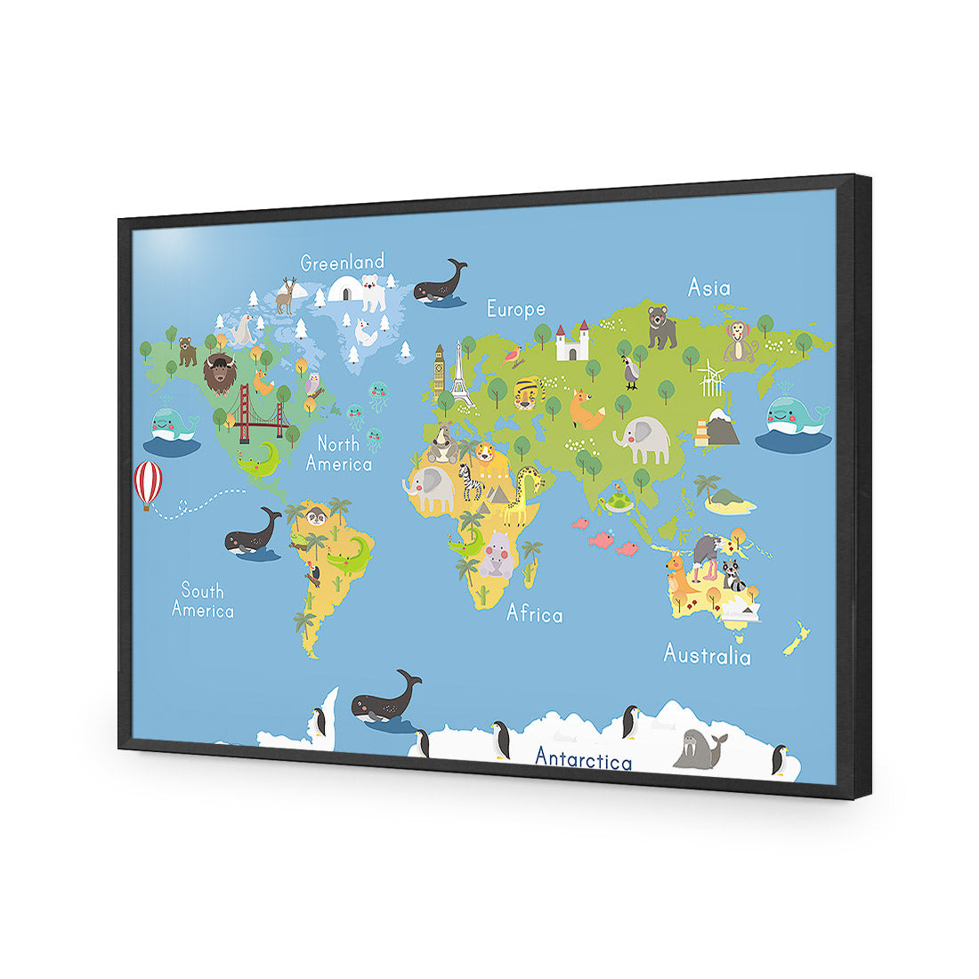 Nursery World Map