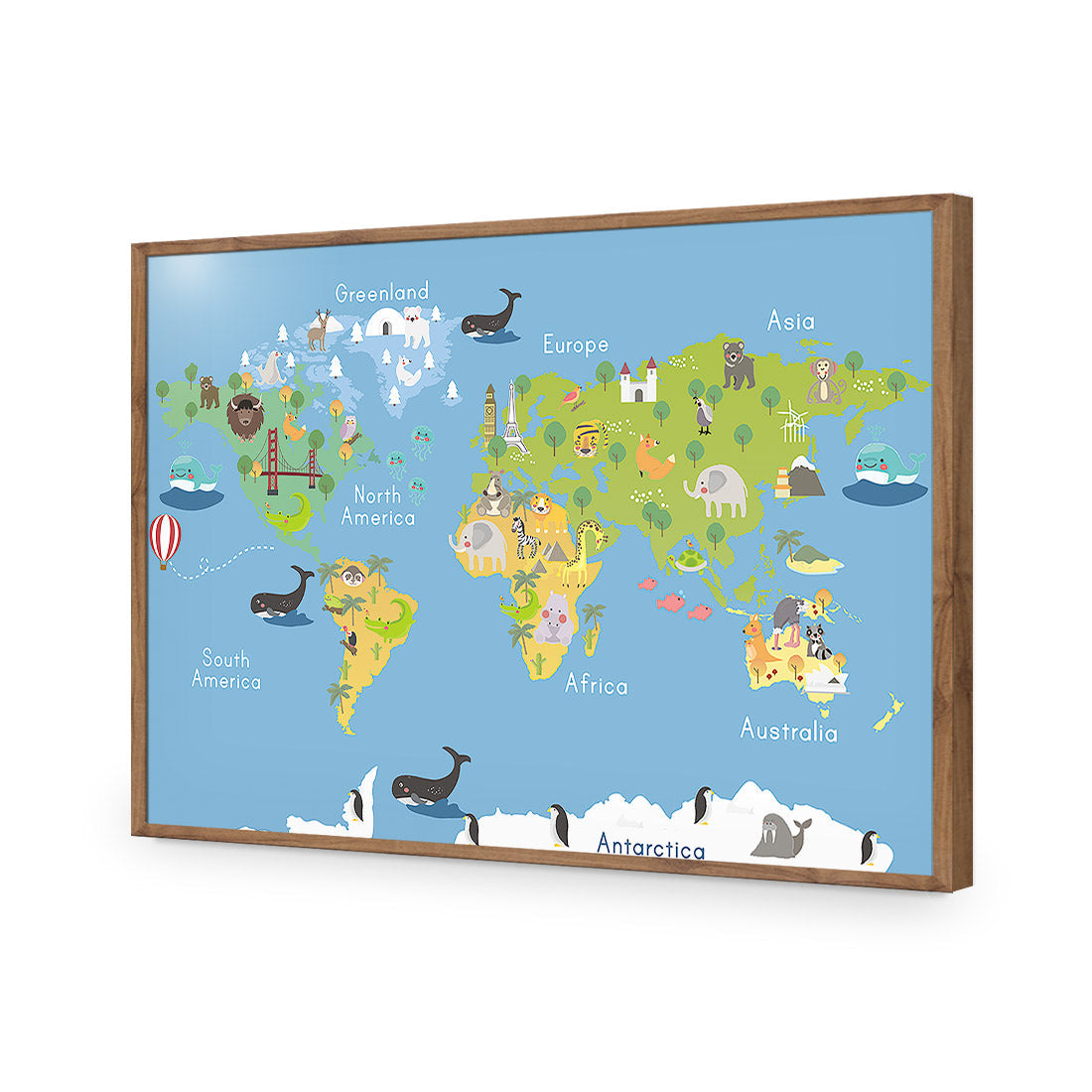 Nursery World Map