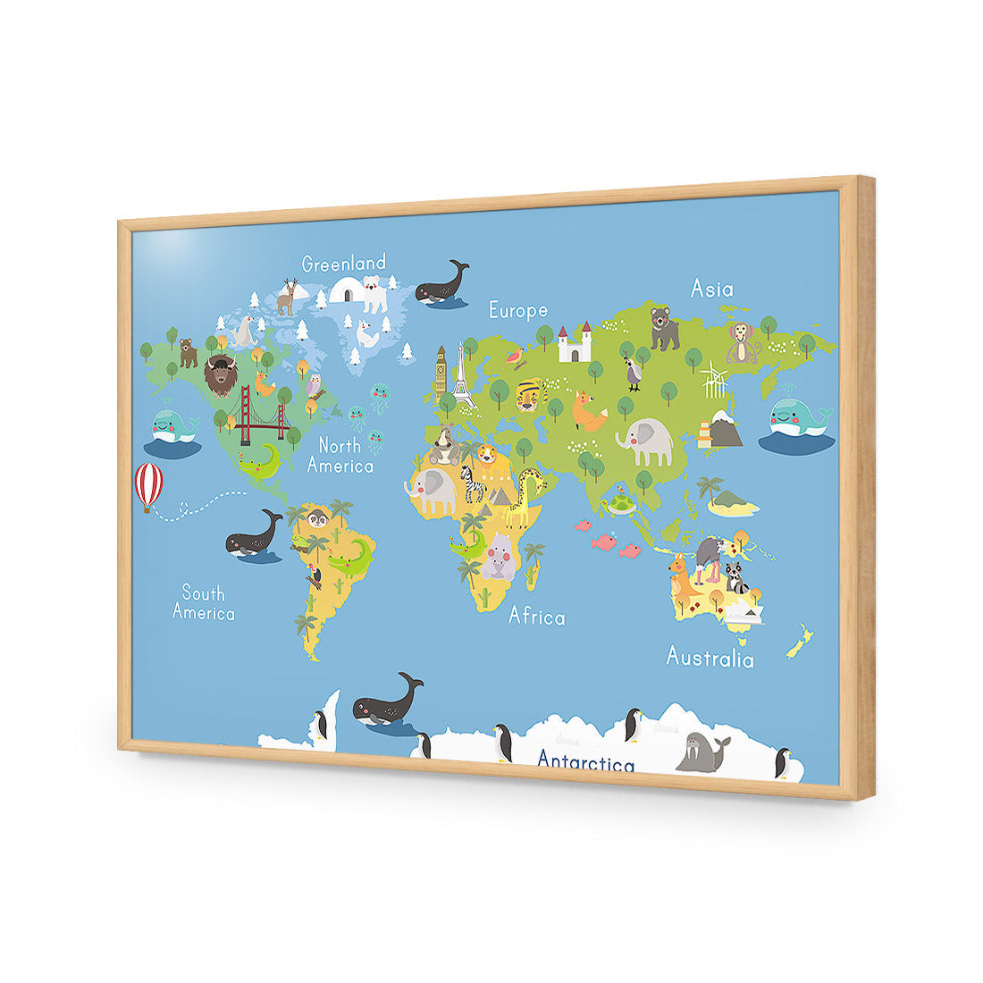 Nursery World Map