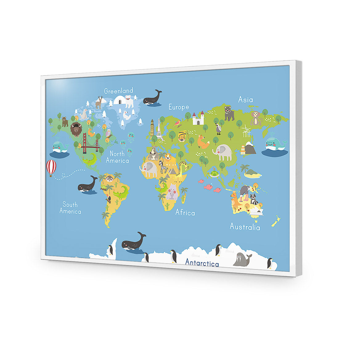 Nursery World Map