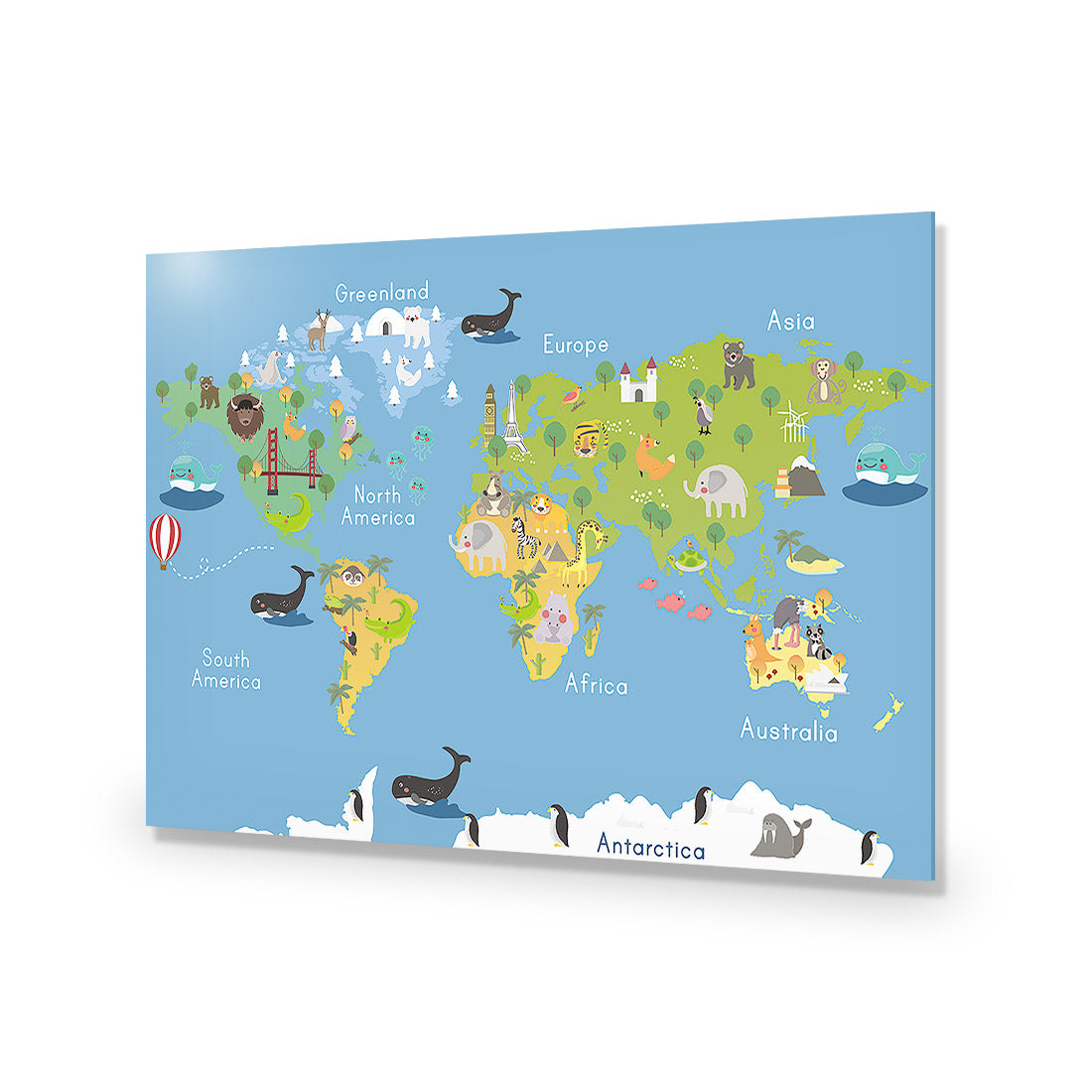 Nursery World Map