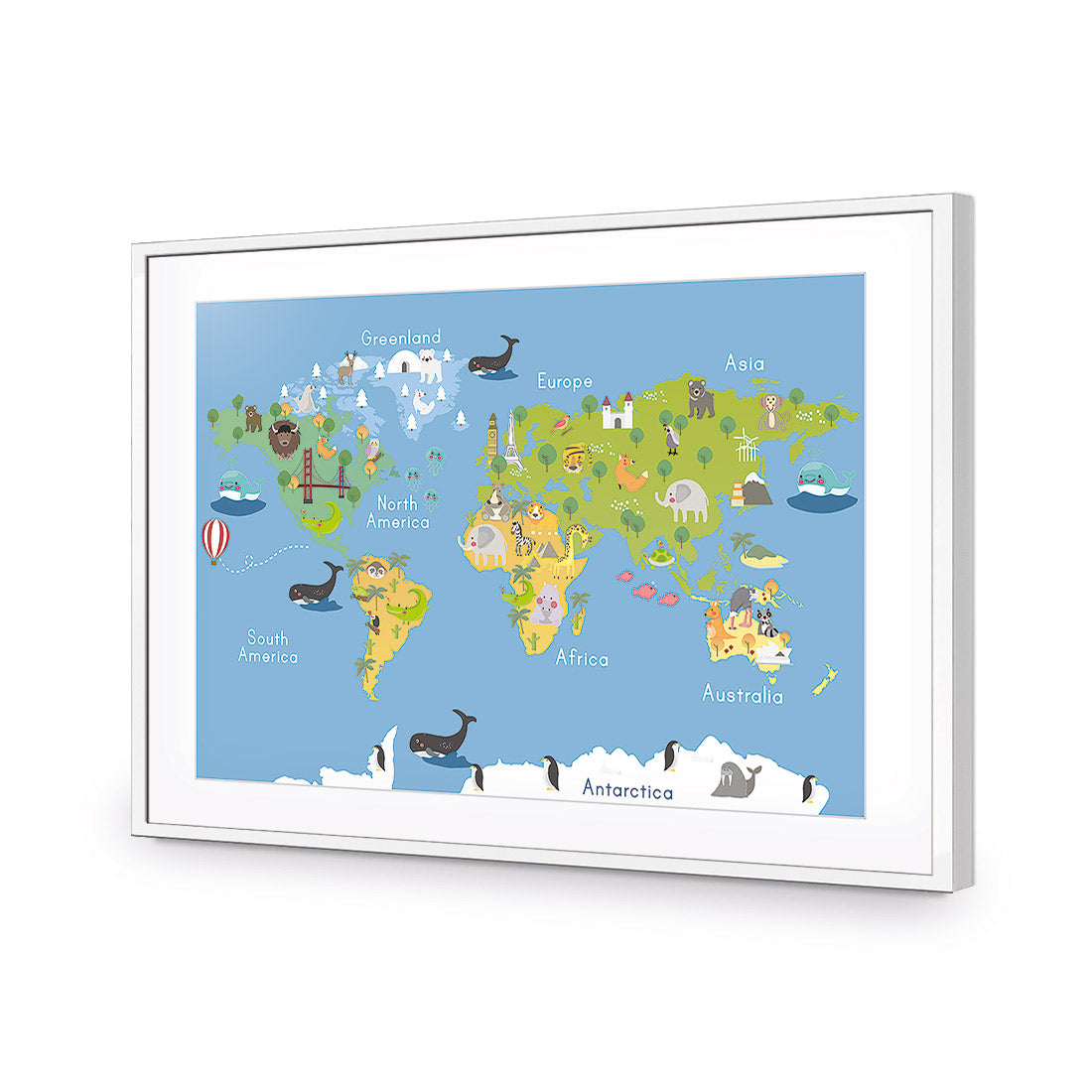 Nursery World Map