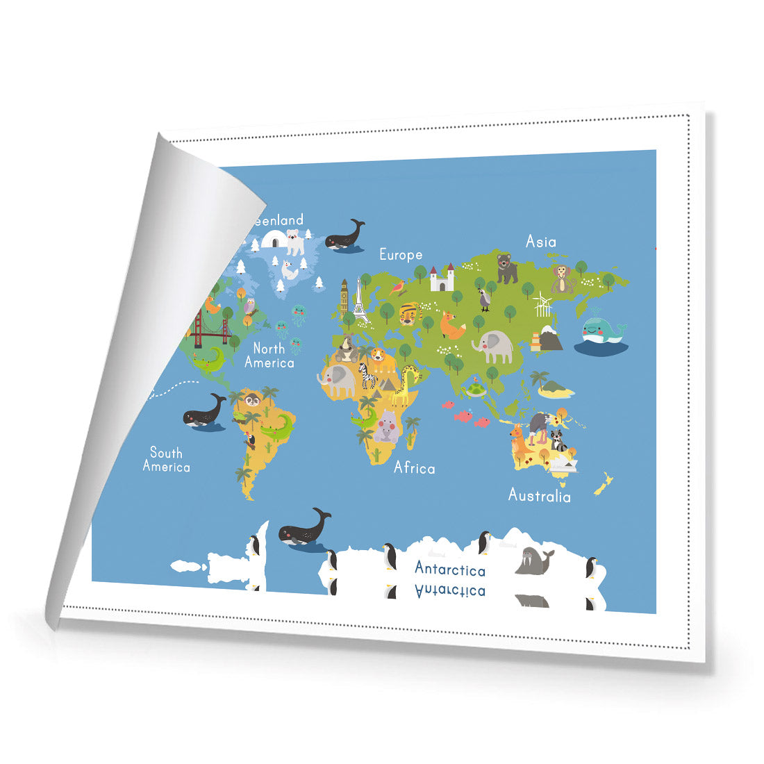 Nursery World Map