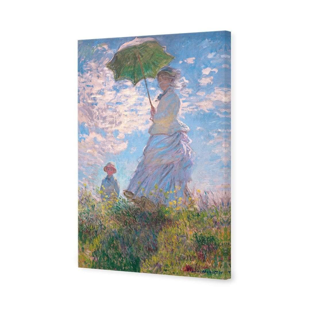 Woman with Parasol Madame Monet and Her Son By Monet