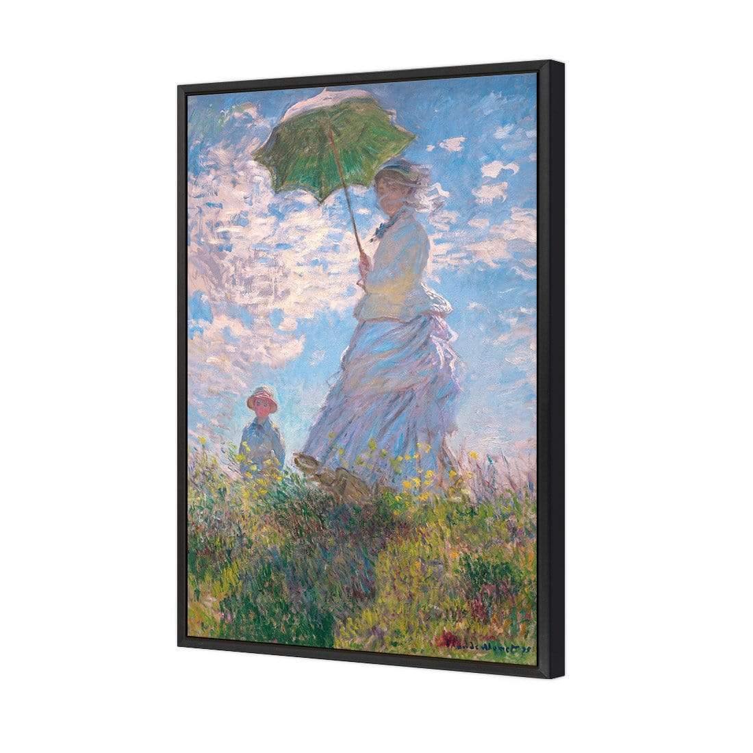 Woman with Parasol Madame Monet and Her Son By Monet