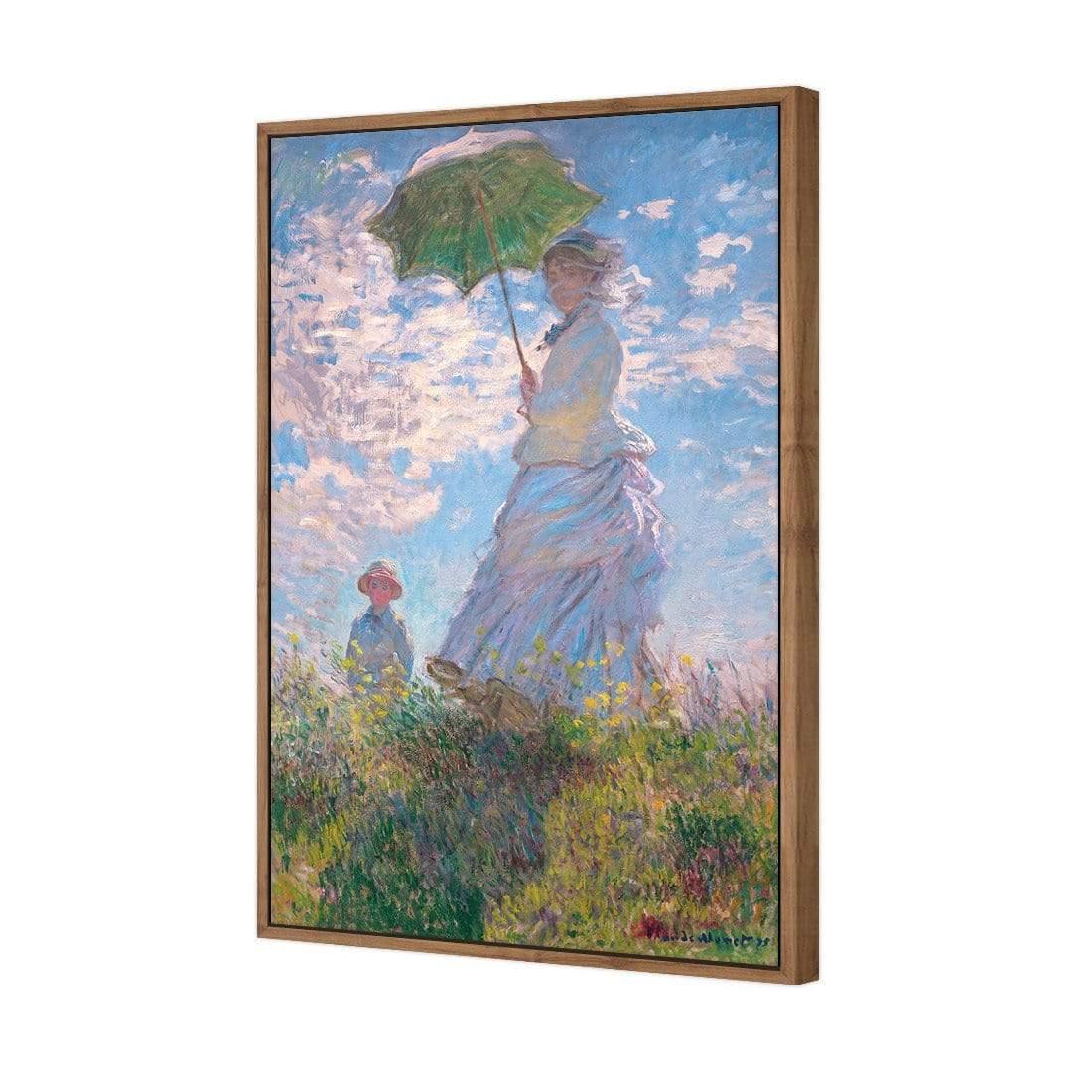 Woman with Parasol Madame Monet and Her Son By Monet