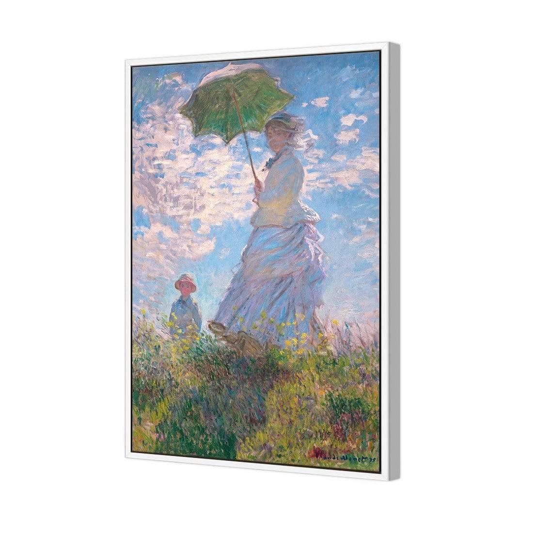 Woman with Parasol Madame Monet and Her Son By Monet