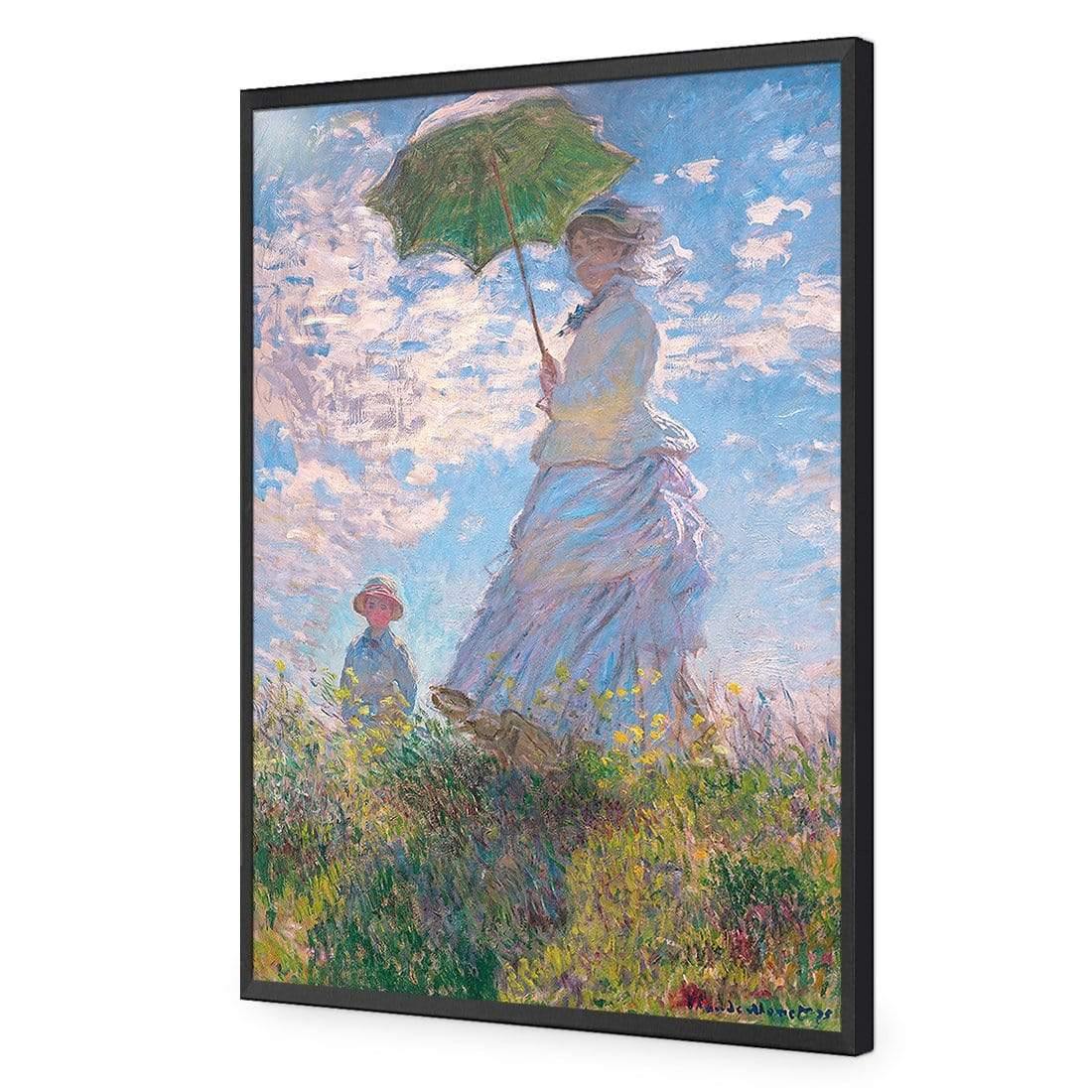 Woman with Parasol Madame Monet and Her Son By Monet