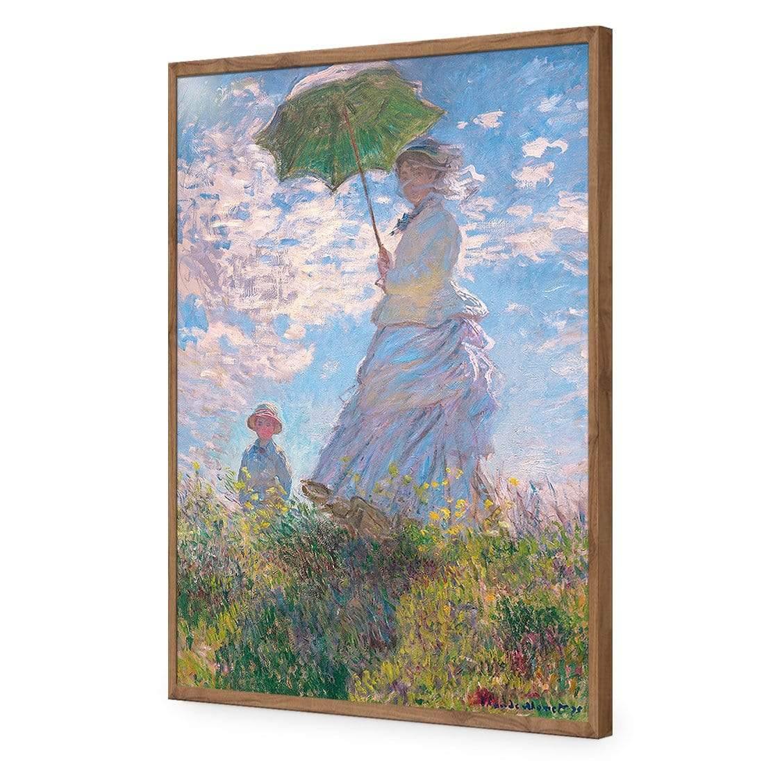 Woman with Parasol Madame Monet and Her Son By Monet