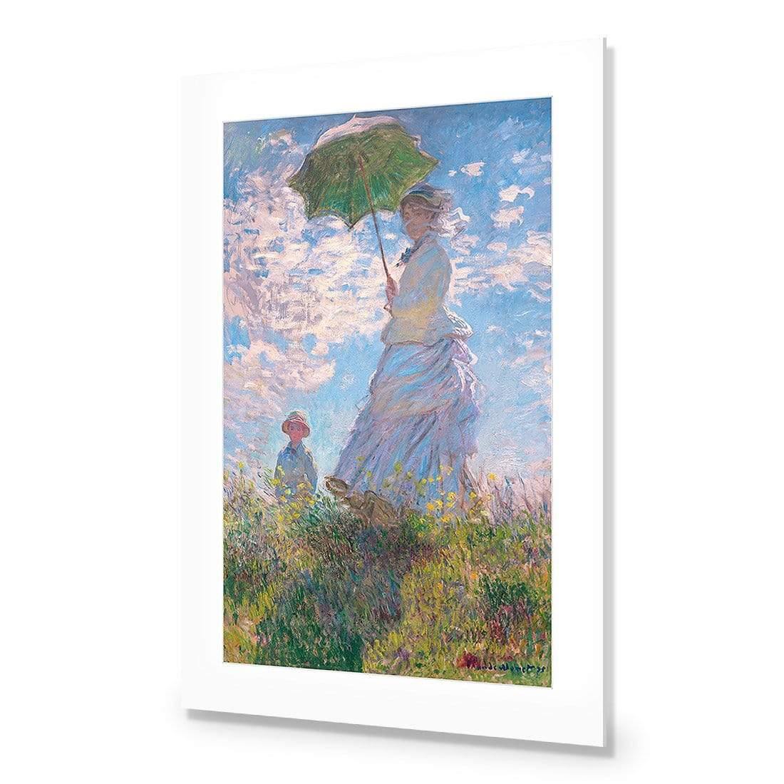 Woman with Parasol Madame Monet and Her Son By Monet