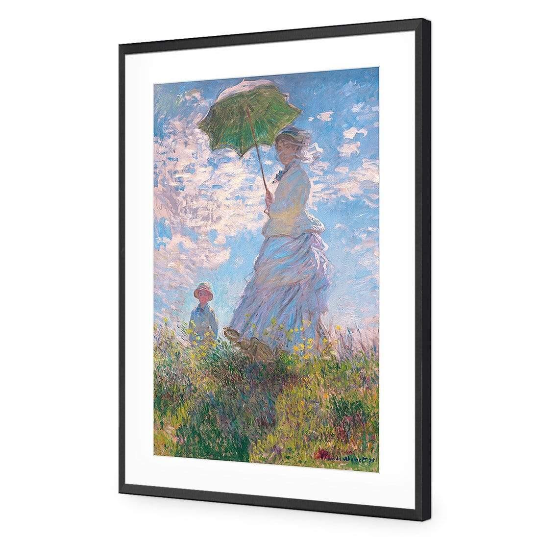 Woman with Parasol Madame Monet and Her Son By Monet