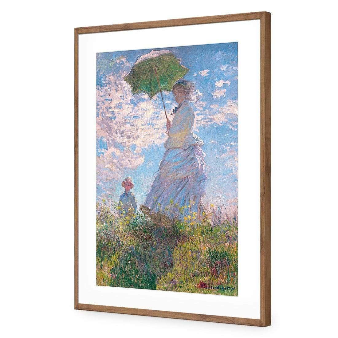 Woman with Parasol Madame Monet and Her Son By Monet