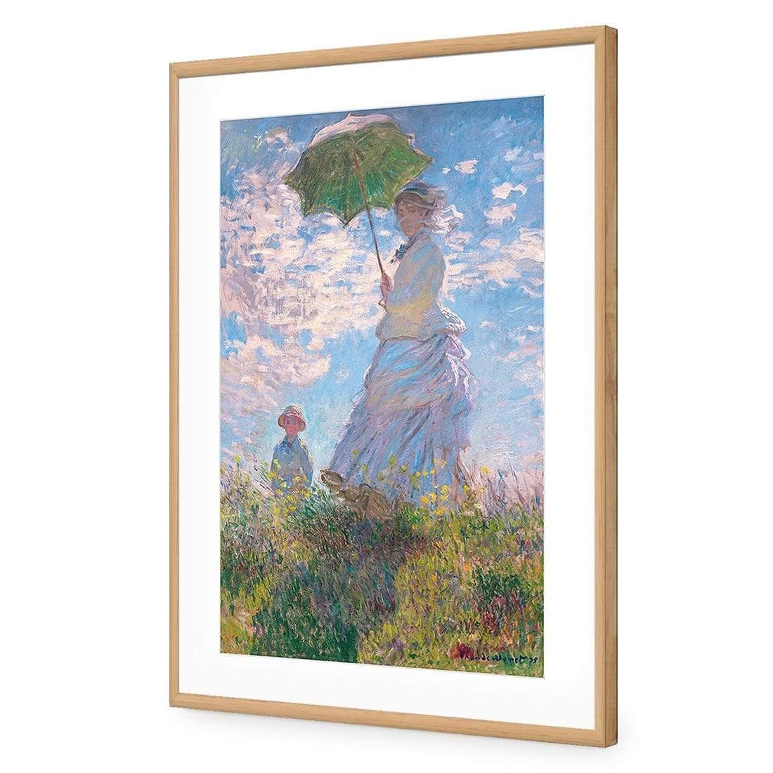 Woman with Parasol Madame Monet and Her Son By Monet