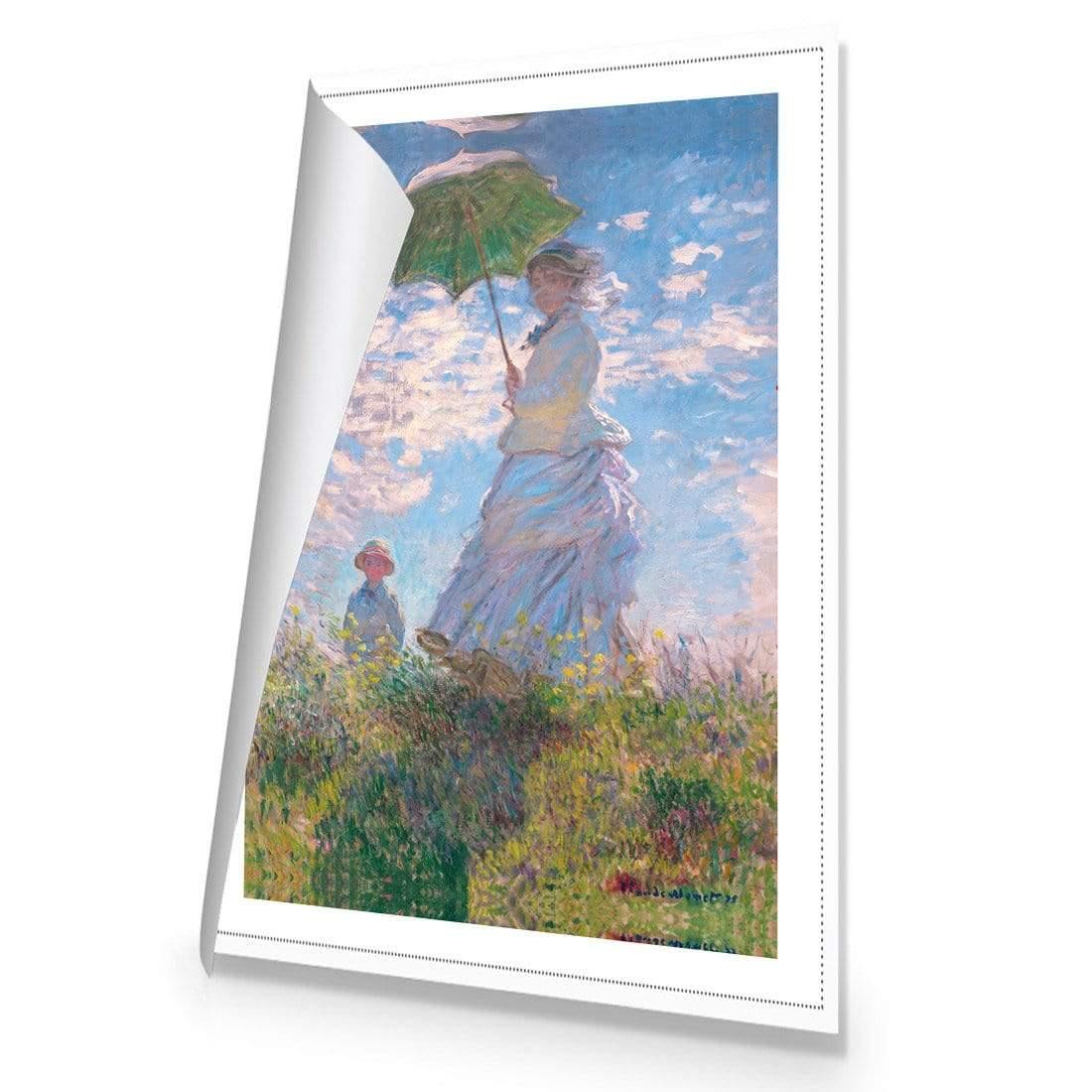 Woman with Parasol Madame Monet and Her Son By Monet