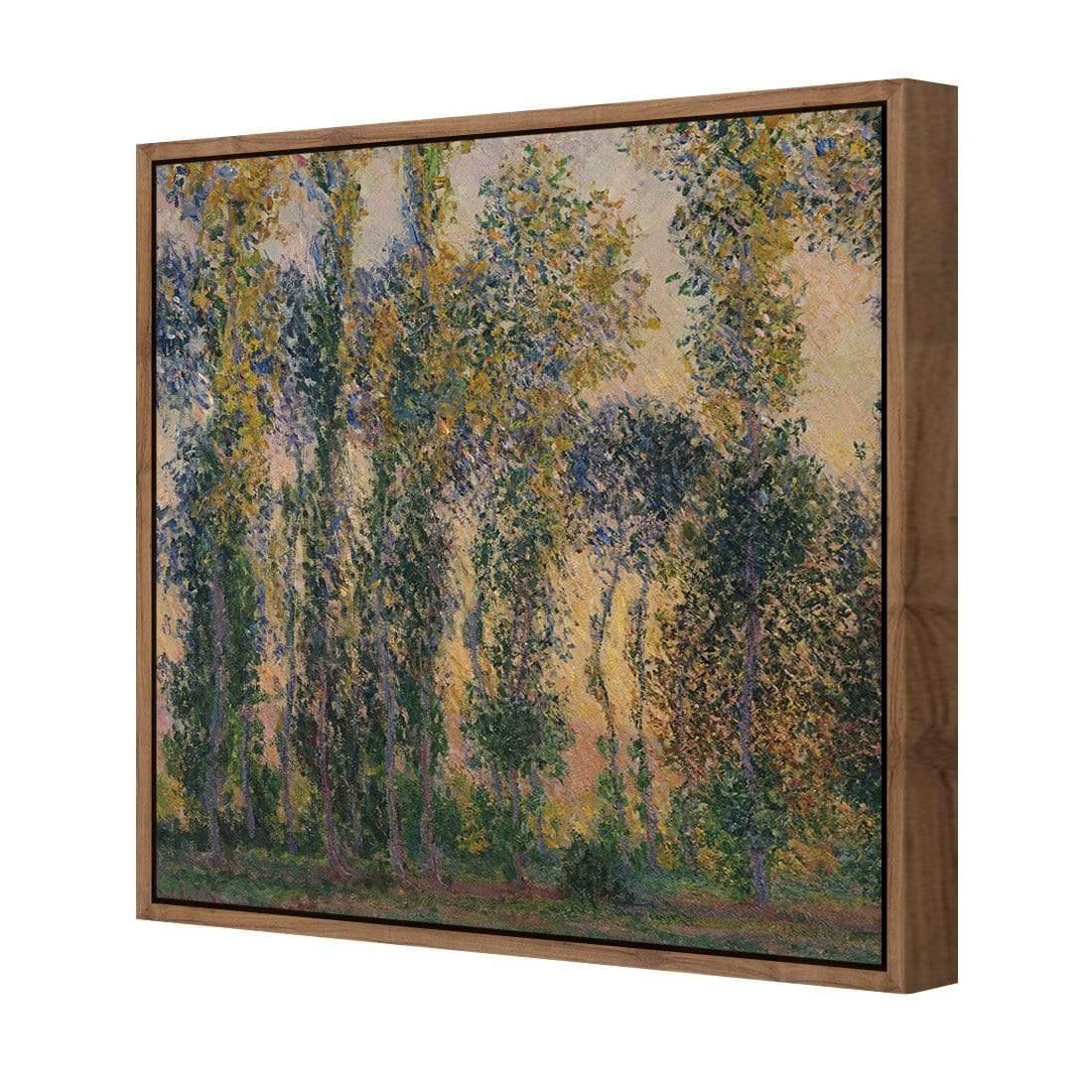 Poplars At Giverny Sunrise by Monet