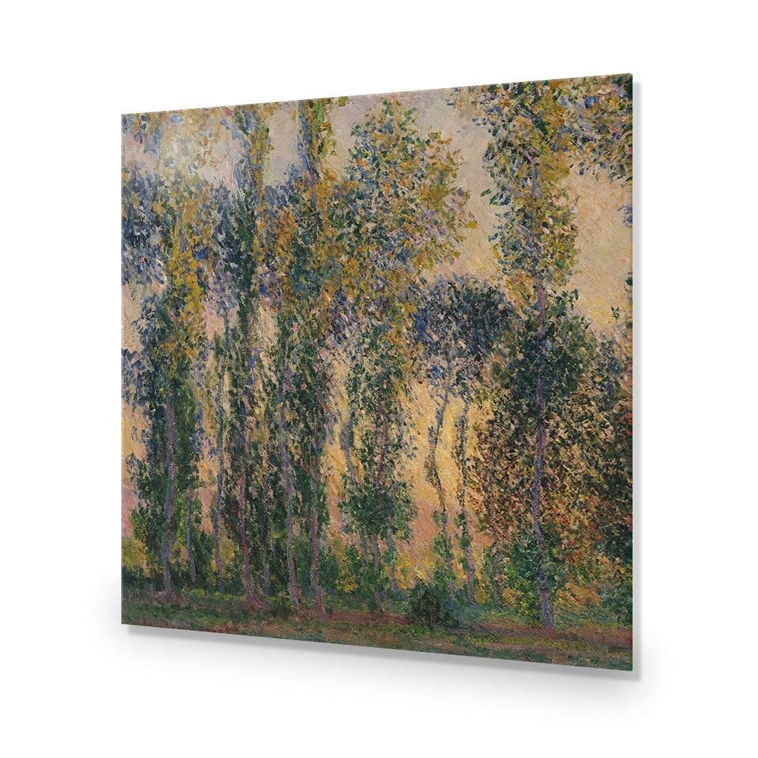 Poplars At Giverny Sunrise by Monet