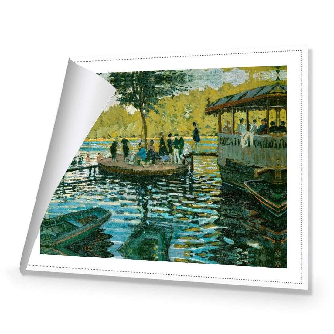 La Grenouillere by Monet