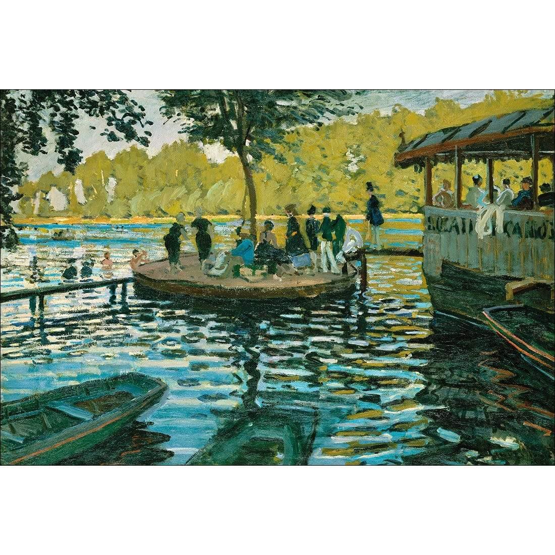 La Grenouillere by Monet