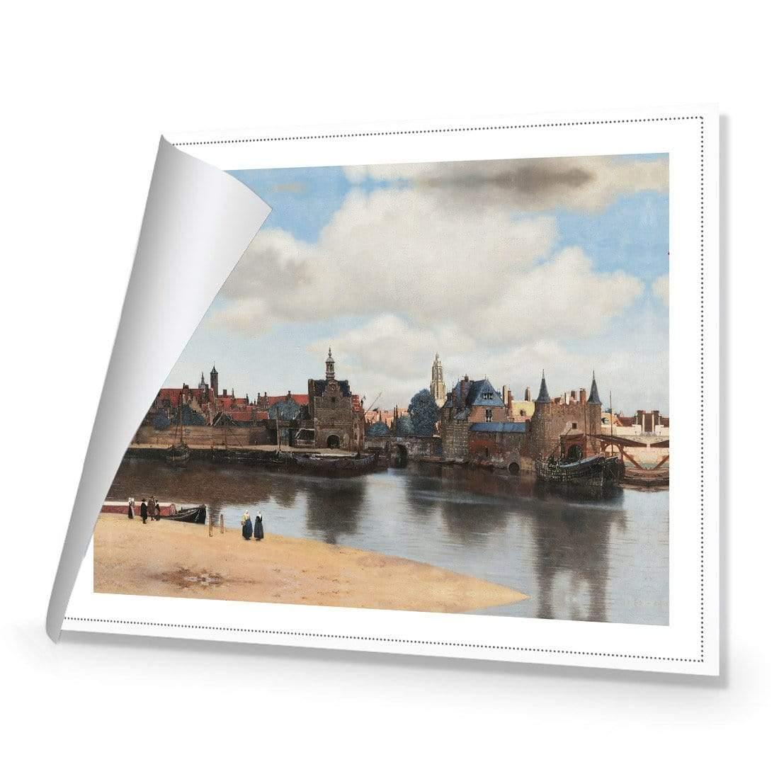 View of Delft by Johannes Vermeer