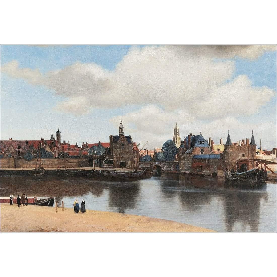 View of Delft by Johannes Vermeer