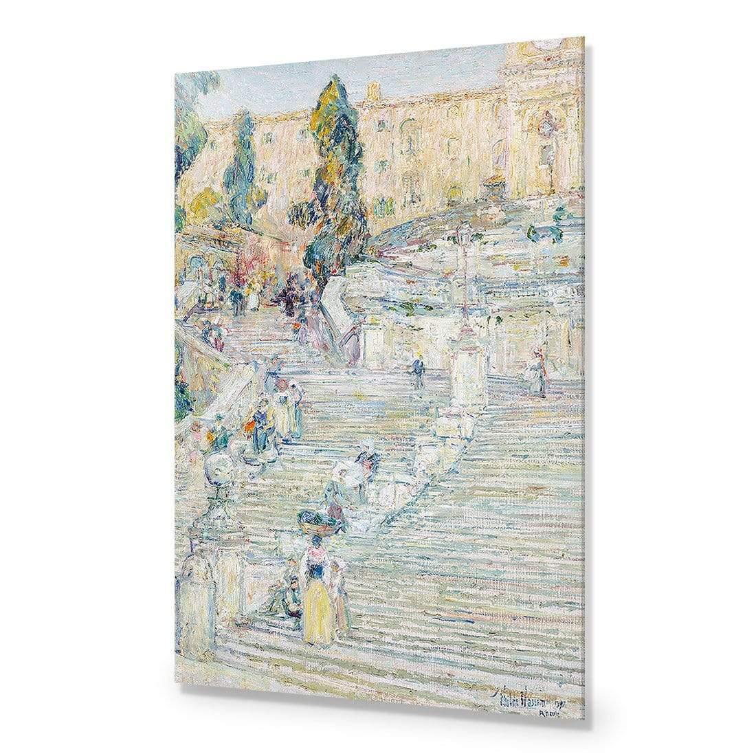 The Spanish Stairs, Rome by Childe Hassam