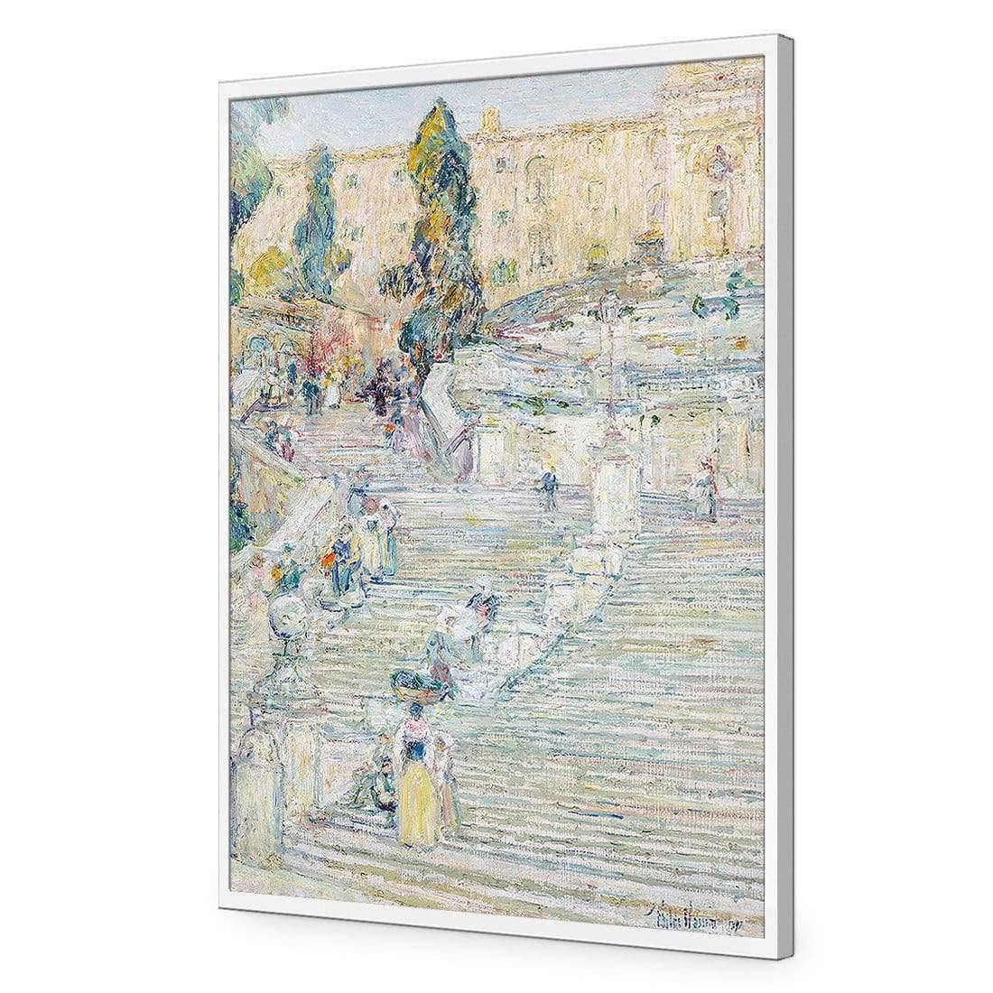 The Spanish Stairs, Rome by Childe Hassam