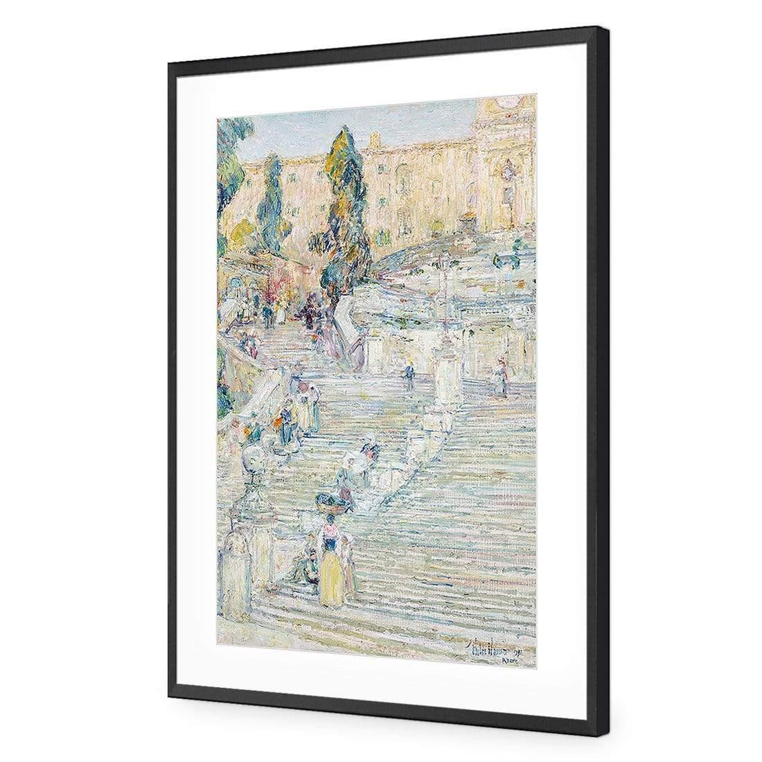 The Spanish Stairs, Rome by Childe Hassam