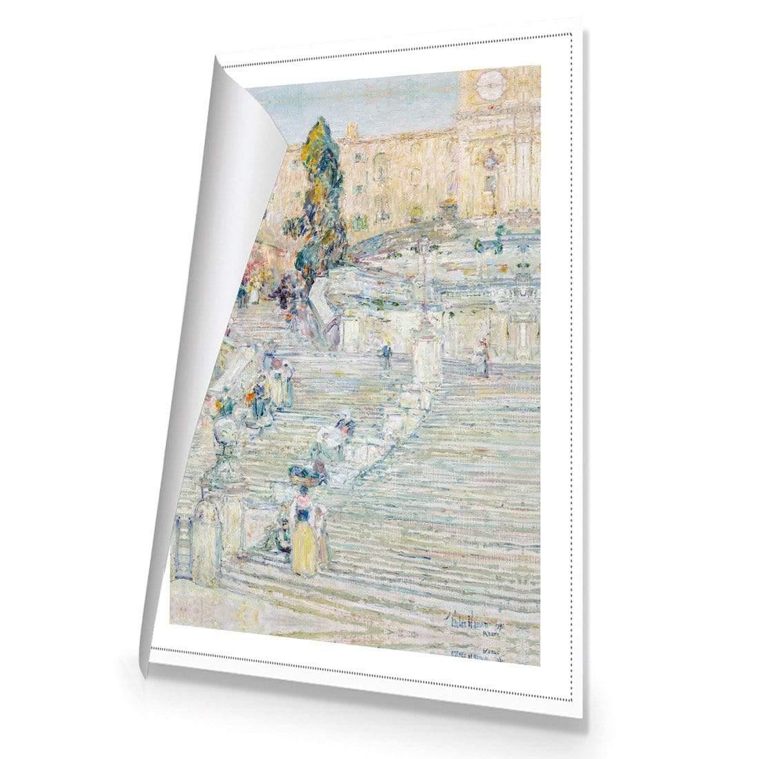 The Spanish Stairs, Rome by Childe Hassam