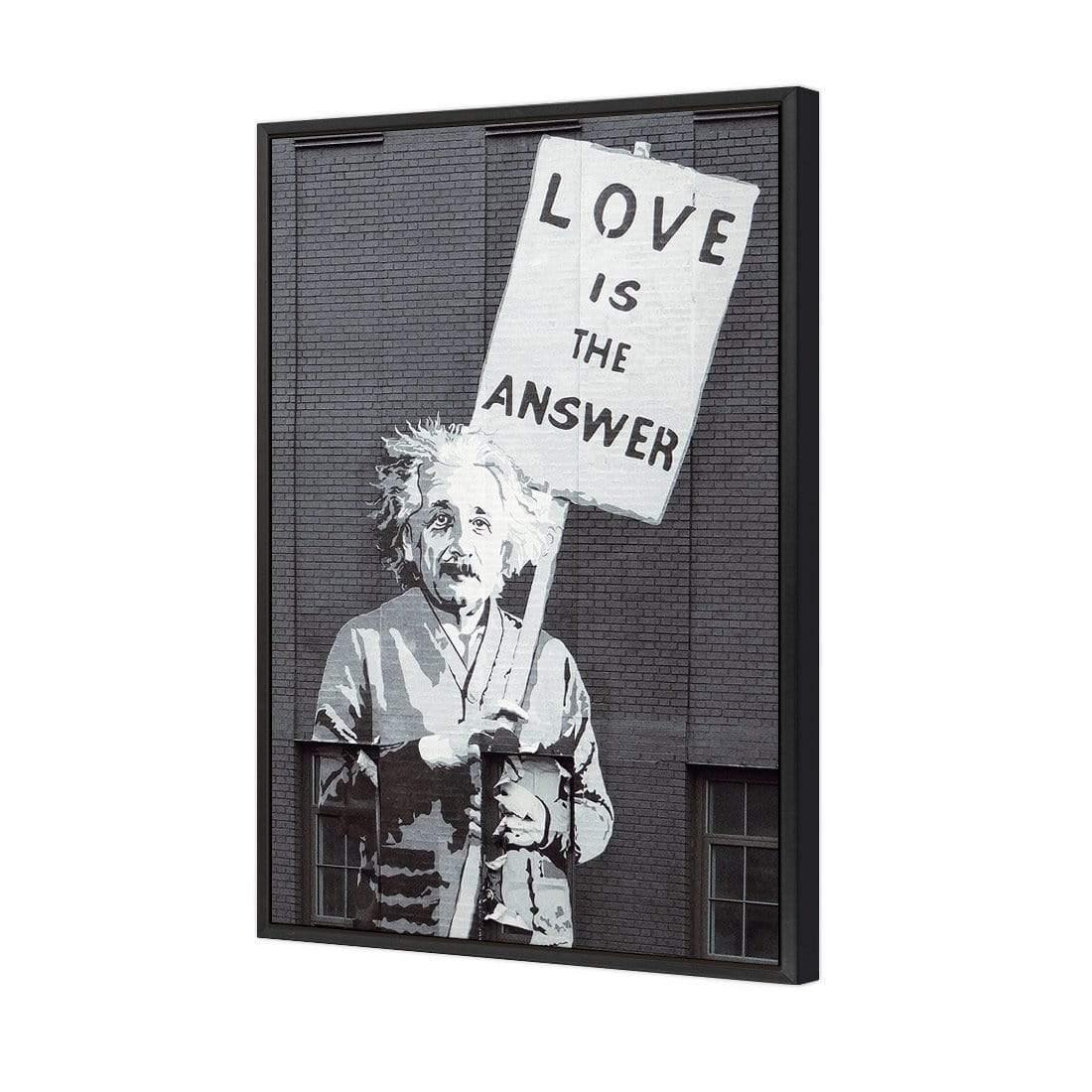 Street Art - Banksy's Einstein Love is the Answer