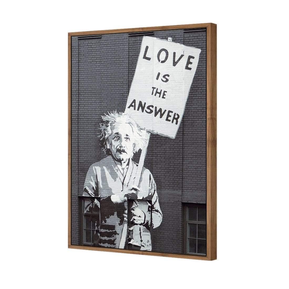 Street Art - Banksy's Einstein Love is the Answer