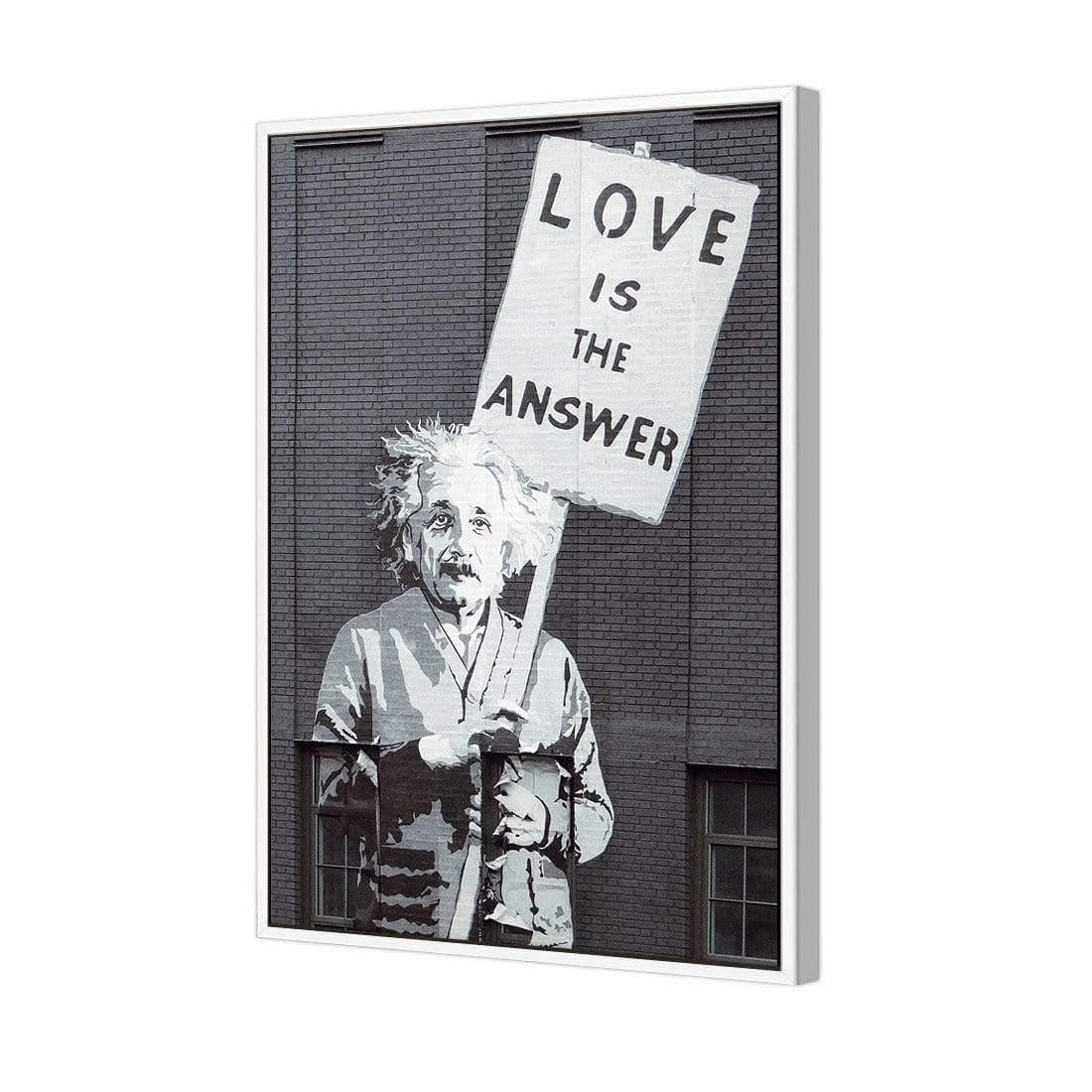 Street Art - Banksy's Einstein Love is the Answer