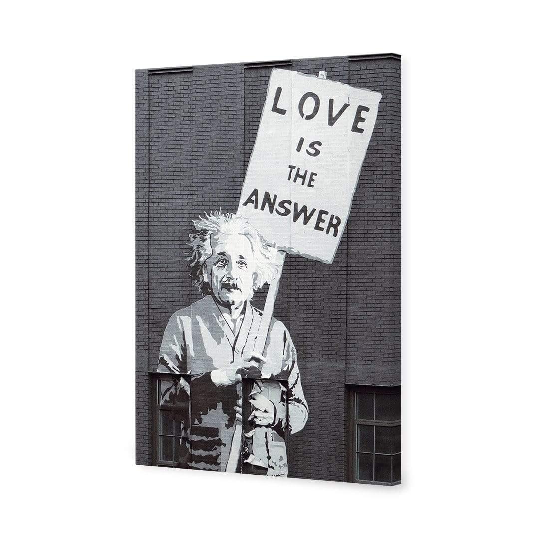 Street Art - Banksy's Einstein Love is the Answer