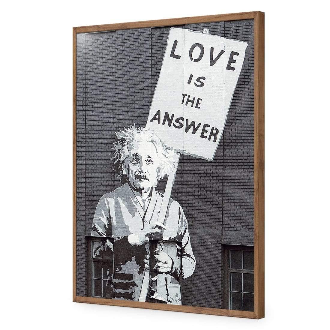 Street Art - Banksy's Einstein Love is the Answer