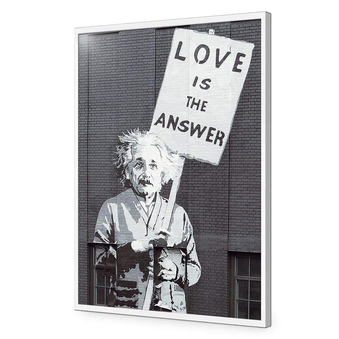 Street Art - Banksy's Einstein Love is the Answer