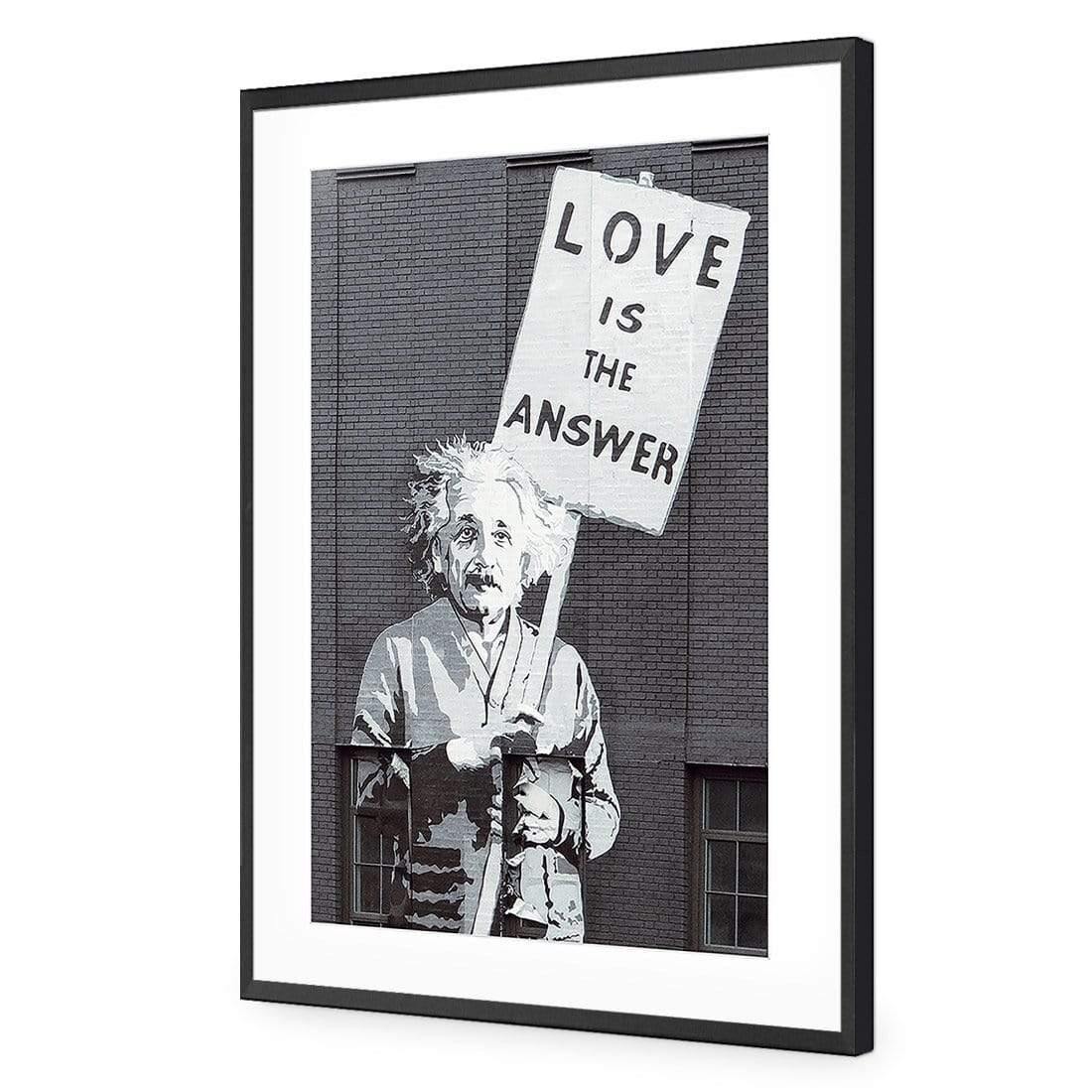 Street Art - Banksy's Einstein Love is the Answer