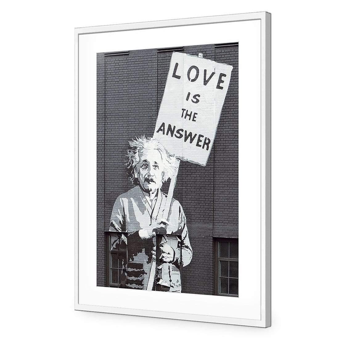 Street Art - Banksy's Einstein Love is the Answer