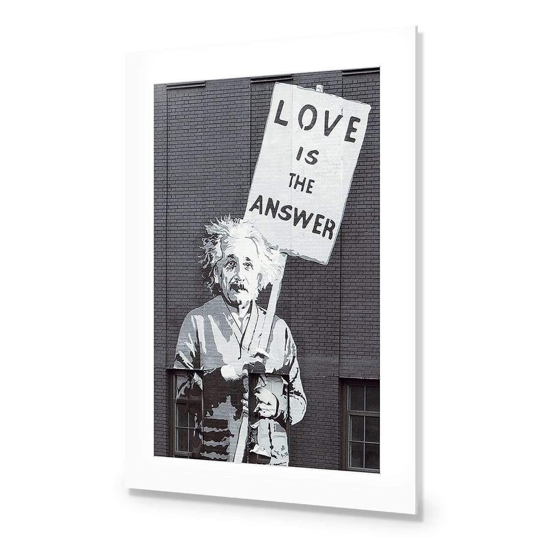 Street Art - Banksy's Einstein Love is the Answer