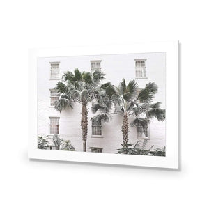 Palm Hotel | Classic Acrylic | No Frame With Border