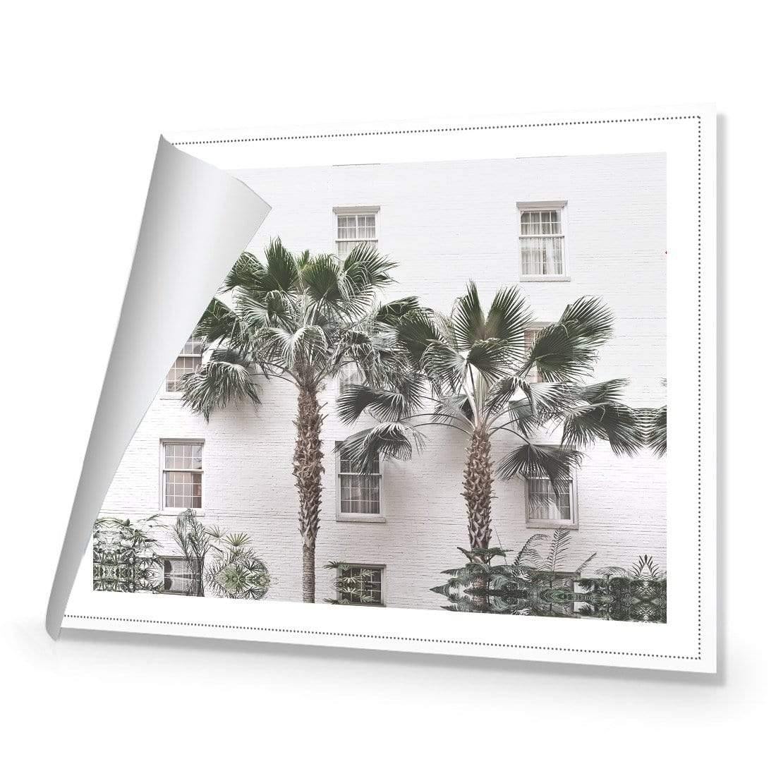 Palm Hotel | Classic Canvas | No Frame | Rolled Canvas