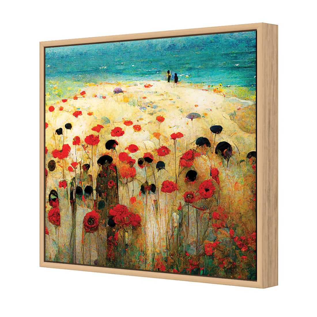 Poppies on the Beach