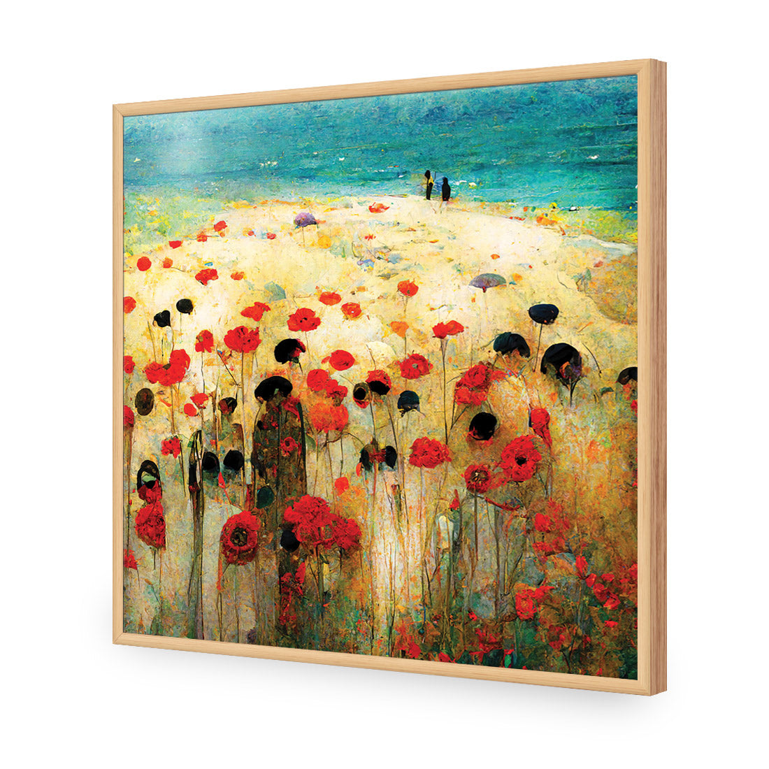 Poppies on the Beach