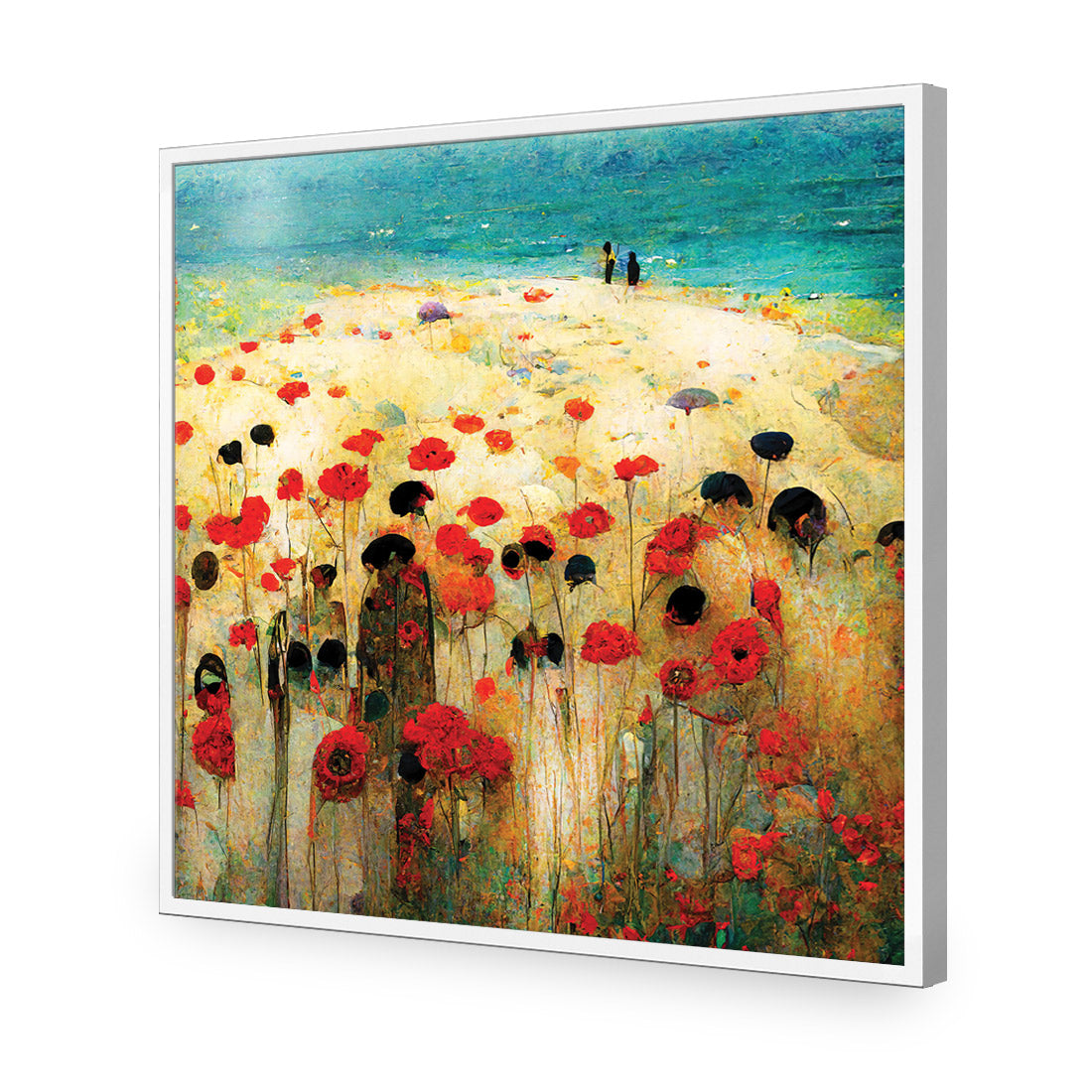 Poppies on the Beach