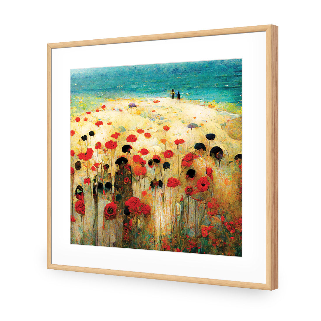 Poppies on the Beach