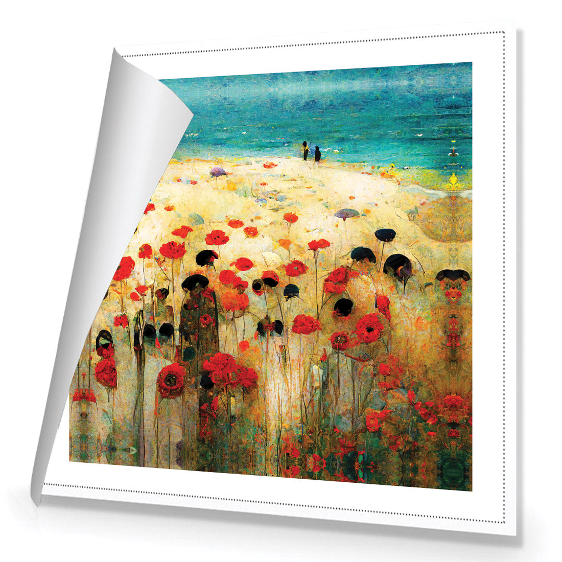 Poppies on the Beach