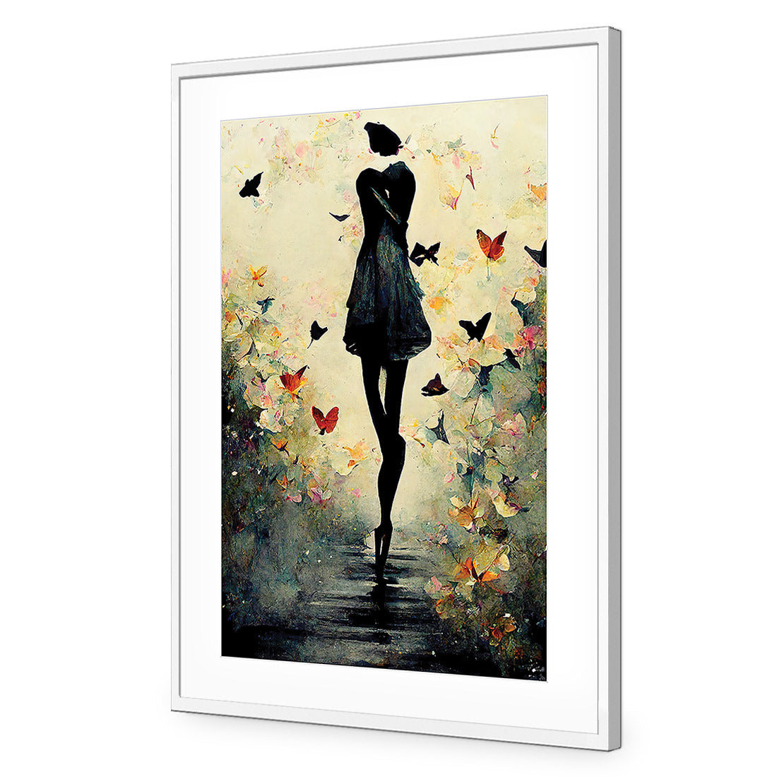 Girl with Butterflies I